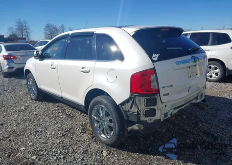 2014 Ford Edge Limited from USA, damaged, VIN 2FMDK4KC8EBB06420